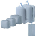 Axyaa 6-Pack Travel Storage Cubes - Waterproof Suitcase Organizer Bags