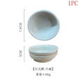 Axyaa Ceramic Seasoning Plates Set for Home & Restaurant Snacks