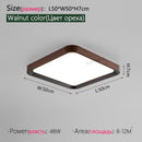 Axyaa Vintage Walnut Wood Ceiling Lamp for Living Room, Study & Bedroom