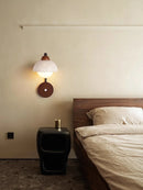 Axyaa Wabi Sabi Wall Light with Built-In Switch for Bedroom, Living Room, Corridor