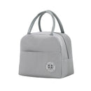 Axyaa Insulated Lunch Bag - Aluminum Foil Portable Handbag for Office Workers & Kids.