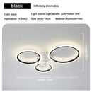 Modern Nordic LED Ceiling Lamp, Dining Room & Living Room Fixture by Axyaa