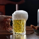 Axyaa Large Capacity Beer Glass Mug with Handle, Club Bar Party Home