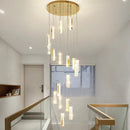 Axyaa Modern Pendant Lights: LED Chandelier Ceiling Lamp for Indoor Dining Room