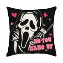 Axyaa Halloween Skull Pumpkin Head Cartoon Pillow Horror Ghosts Trick or Treat