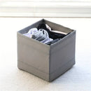 Axyaa Underwear Drawer Organizer Box for Wardrobe Clothes, Bras, Socks, Pants & More