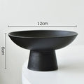 Axyaa Minimalist Ceramic Vase with Artificial Flowers for Modern Home Decor