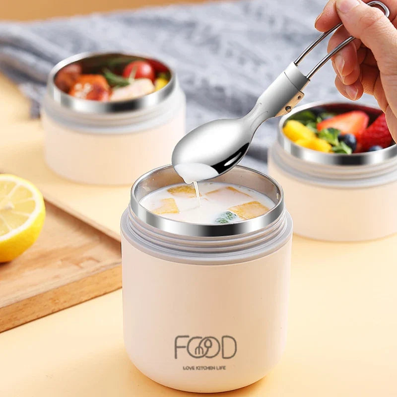 Axyaa Stainless Steel Insulated Porridge Lunch Box - 680ml