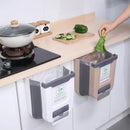 Axyaa Hanging Kitchen Trash Can - Creative Storage Solution for Cabinets