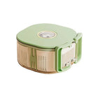 Axyaa Double-layer Drain Basket with Lid & Forks