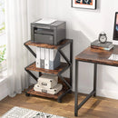 Axyaa Industrial 3-Tier Printer Cart with Wheels