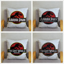 Axyaa Jurassic Park Dinosaur Print Pillow Cover - Super Soft Home Decor Case