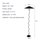 Nordic Modern Pleated Skirt Floor Lamp by Axyaa