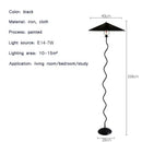 Nordic Modern Axyaa Pleated Skirt Floor Lamp for Living Room, Bedroom - E14 Table Light