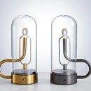 Axya Candle Swing Table Lamp for magnetic field ambience, retro & rechargeable