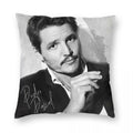 Axyaa Pascal B&W Square Pillowcase - Creative Home Decor Cushion Cover