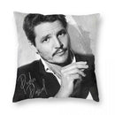 Axyaa Pascal B&W Square Pillowcase - Creative Home Decor Cushion Cover