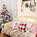Axyaa Christmas Pillowcase - Festive Home Decor & Sofa Cushion Cover