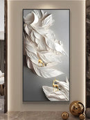 Axyaa LED Deer Fortune Wall Art for Foyer, Living Room Decoration.
