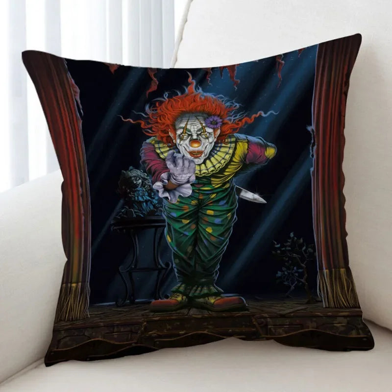 Axyaa Skull Lighthouse Monster Cushion Covers 45x45CM - Cool Art Animals Scary Design