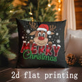 Christmas-Themed Pillow Covers by Axyaa - Perfect for Sofa, Bedroom, Car