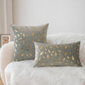 Axyaa Christmas Printed Plush Pillow Cover 45x45 - Stylish Sofa Decor