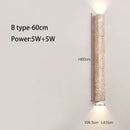 Axyaa Travertine Long Wall Sconce Lamp - Atmosphere Lighting for Living Room Bedroom