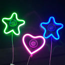 Axyaa Star Neon Car Window Lights: Glow Atmosphere & Party Supplies