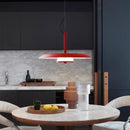 Axyaa Minimalist Round LED Pendant Light for Home Decor & Restaurant