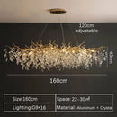 Axyaa Gold Crystal Chandeliers: Luxury Lighting for Living Room, Dining Room, Bedroom.