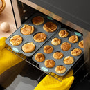 Axyaa Silicone Mini Muffin Mold 6/12-Hole Baking Pan Non-Stick Cupcake Pudding Tool