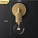 Axyaa LED Copper Wall Lamp for Restaurant Living Room TV Background Lighting