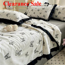 Axyaa Cotton Air Conditioner Quilt Set - Summer Cool, Thin, Machine Washable