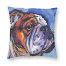 Axyaa Cute English Bulldog Floor Pillowcase for Home Decor