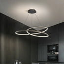Axyaa Nordic Chandelier Black/White Indoor Hanging Chandelier