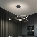 Axyaa Nordic Chandelier Black/White Indoor Hanging Chandelier for Home - Lustre Design