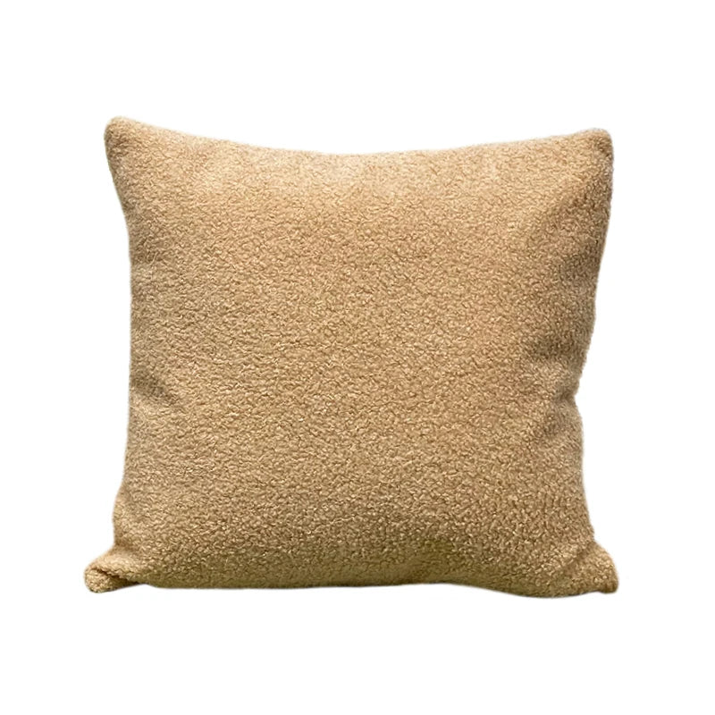 Axyaa Plush Cushion Cover - Cozy Nordic Home Decor Pillow Case