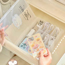 Axyaa Kawaii Phone Case & Cable Organizer Box: Cute Desk Storage Container