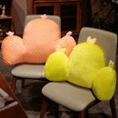 Cactus Waist Cushion for Office and Student Chairs by Axyaa