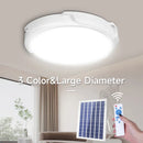 Axyaa Indoor Solar Top Light - Waterproof LED Ceiling Lamp for Home Outdoor