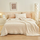 Axyaa Cozy Imitation Rabbit Plush Blanket: Soft, Fluffy, Warm, and Absorbent