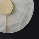 Axyaa All Copper Wall Lamp Marble LED Wall Lamp for Bedroom Corridor Living Room