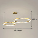 Axyaa Modern LED Pendant Light for Living and Dining Room Chandeliers