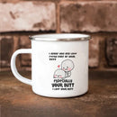 Axyaa Enamel Mug - Funny 11oz Lover Coffee Cup - Couples Gift Home Tea Cup