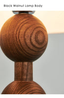 Axyaa White Solid Wood Floor Lamp for Living Room Bedroom Study