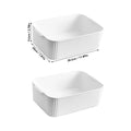 Axyaa Multi-functional Plastic Storage Box for Fridge Organization