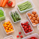 Axyaa Fresh-keeping Food Storage Box, Thick Refrigerator Container, Leak-proof Kitchen Grain Box