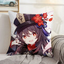 Axyaa Decorative Pillow Covers for Sofa Cushions - Genshin Impact Inspired Home Decor