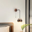 Axyaa Yellow Travertine LED Wall Lamp Pull Chain Switch enjoyable bracketscongruous~":"Max 18 words"
