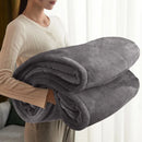 Axyaa King Size Fleece Blanket: Super Soft Flannel, Lightweight & Plush for Couch or Bed